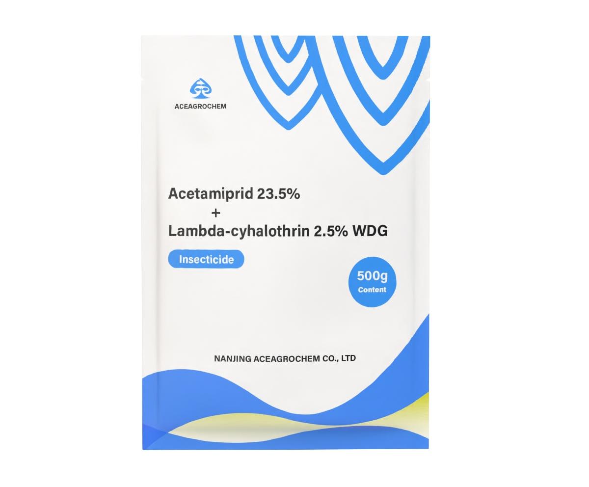 Acetamiprid 23.5% + Lambda-cyhalothrin 2.5% WDG